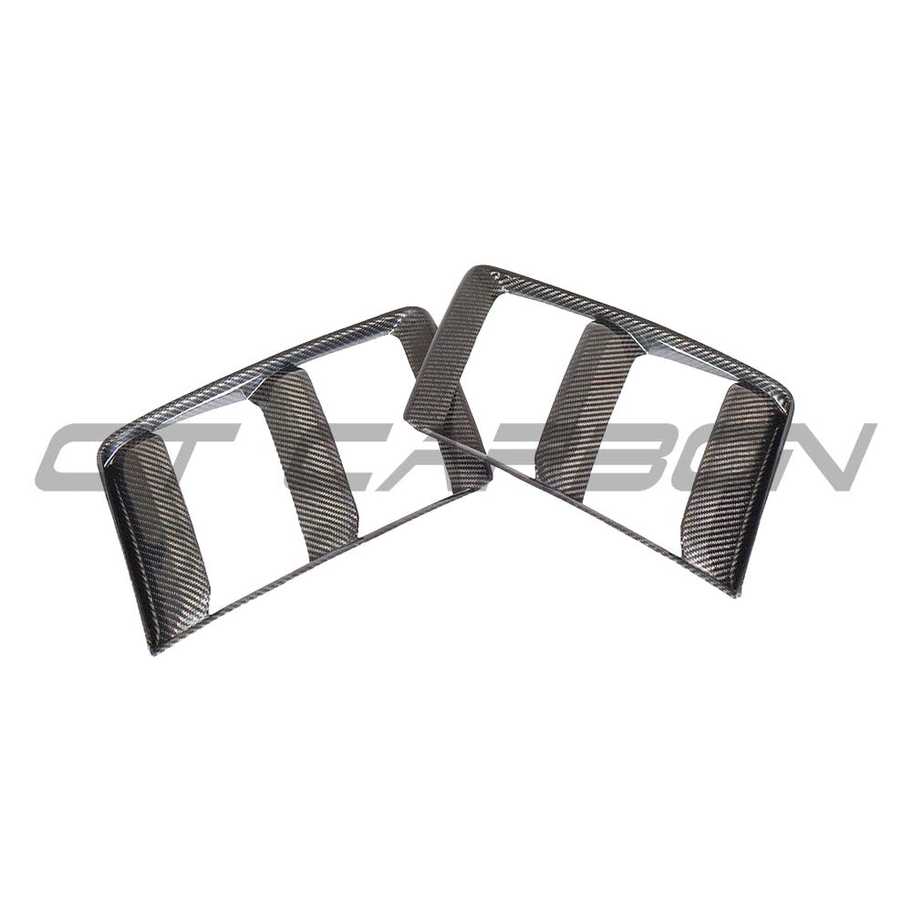 AUDI R8 V10 GEN 2 CARBON FIBRE SIDE GRILLES