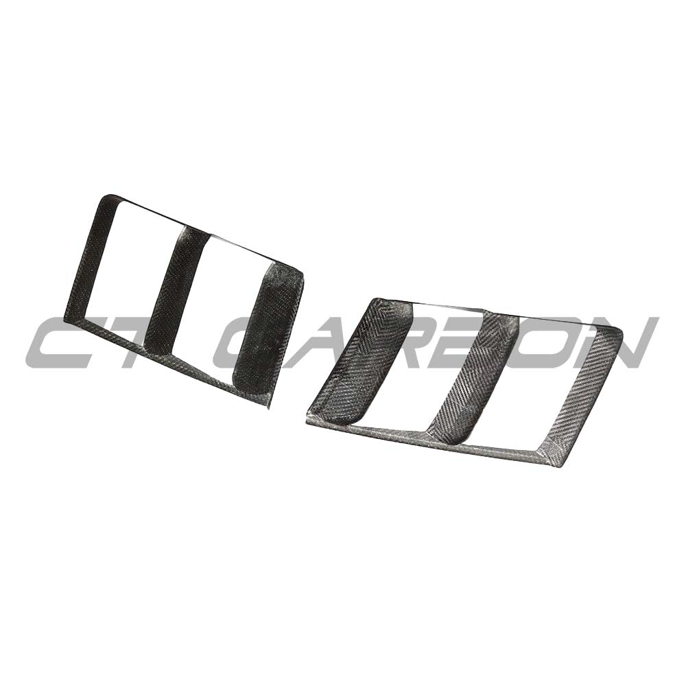 AUDI R8 V10 GEN 2 CARBON FIBRE SIDE GRILLES