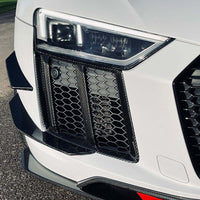 AUDI R8 V10 GEN 2 CARBON FIBRE SIDE GRILLES
