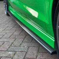 AUDI A3/S3/RS3 8V SALOON CARBON FIBRE SIDE SKIRTS - V1