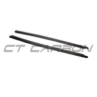AUDI R8 V10 GEN 2 CARBON FIBRE SIDE SKIRTS - CT CARBON