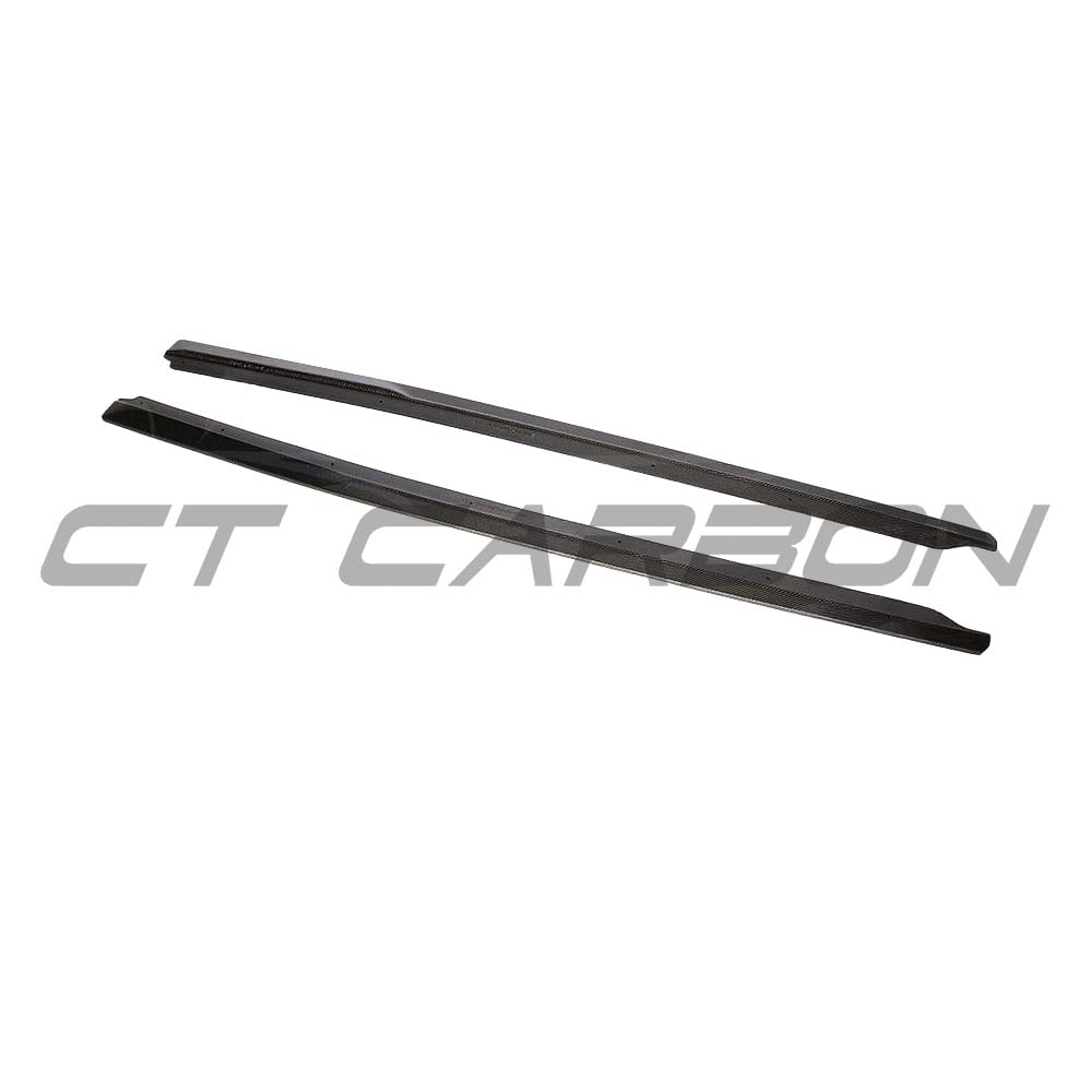 AUDI R8 V10 GEN 2 CARBON FIBRE SIDE SKIRTS - CT CARBON