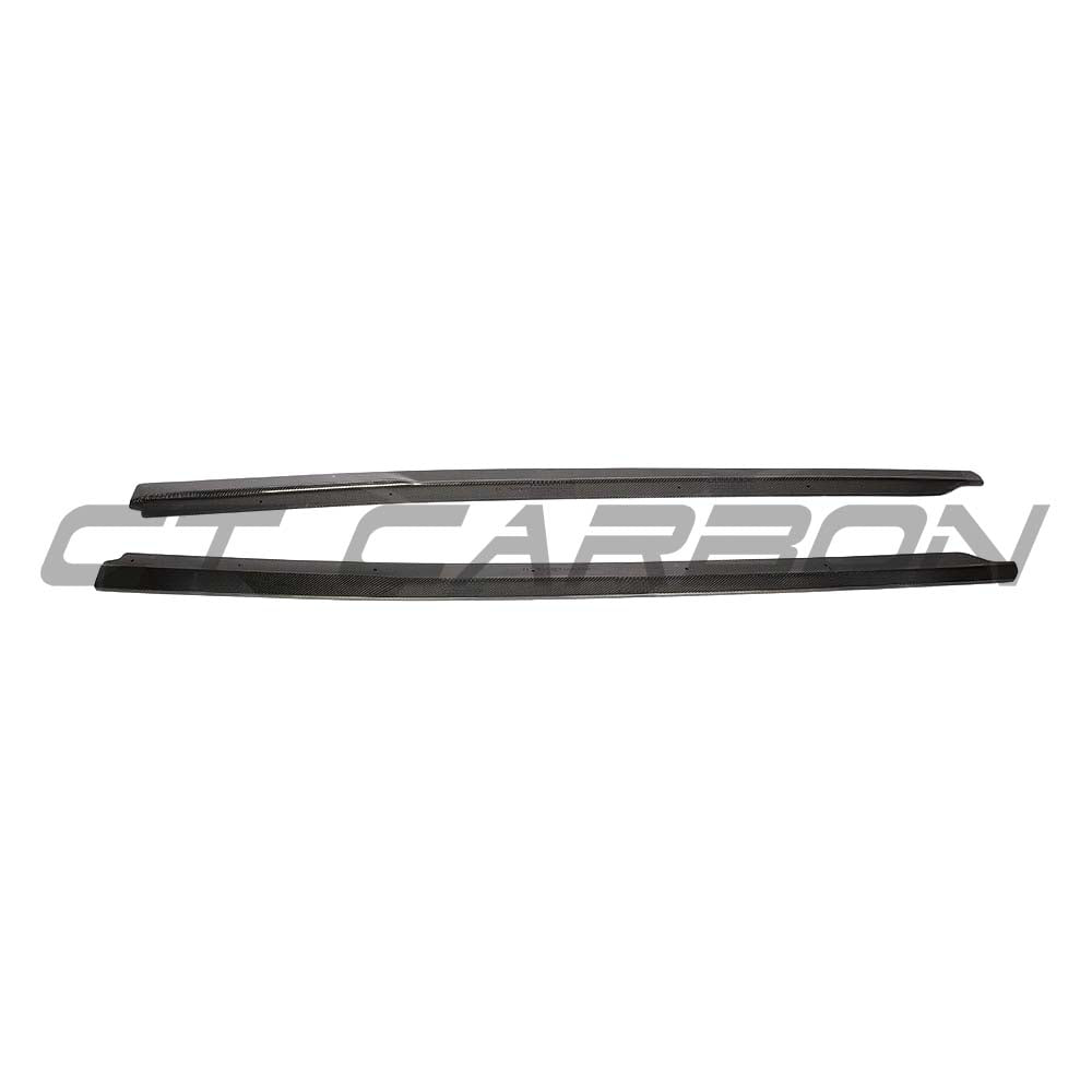 AUDI R8 V10 GEN 2 CARBON FIBRE SIDE SKIRTS - CT CARBON