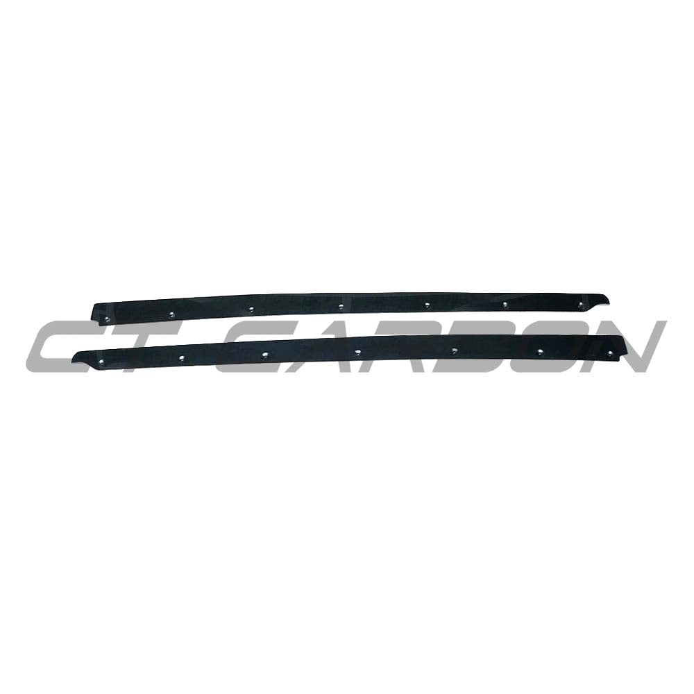 AUDI R8 V10 GEN 2 CARBON FIBRE SIDE SKIRTS - CT CARBON