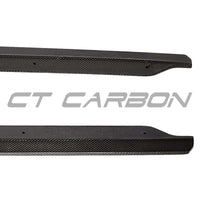 AUDI R8 V10 GEN 2 CARBON FIBRE SIDE SKIRTS - CT CARBON