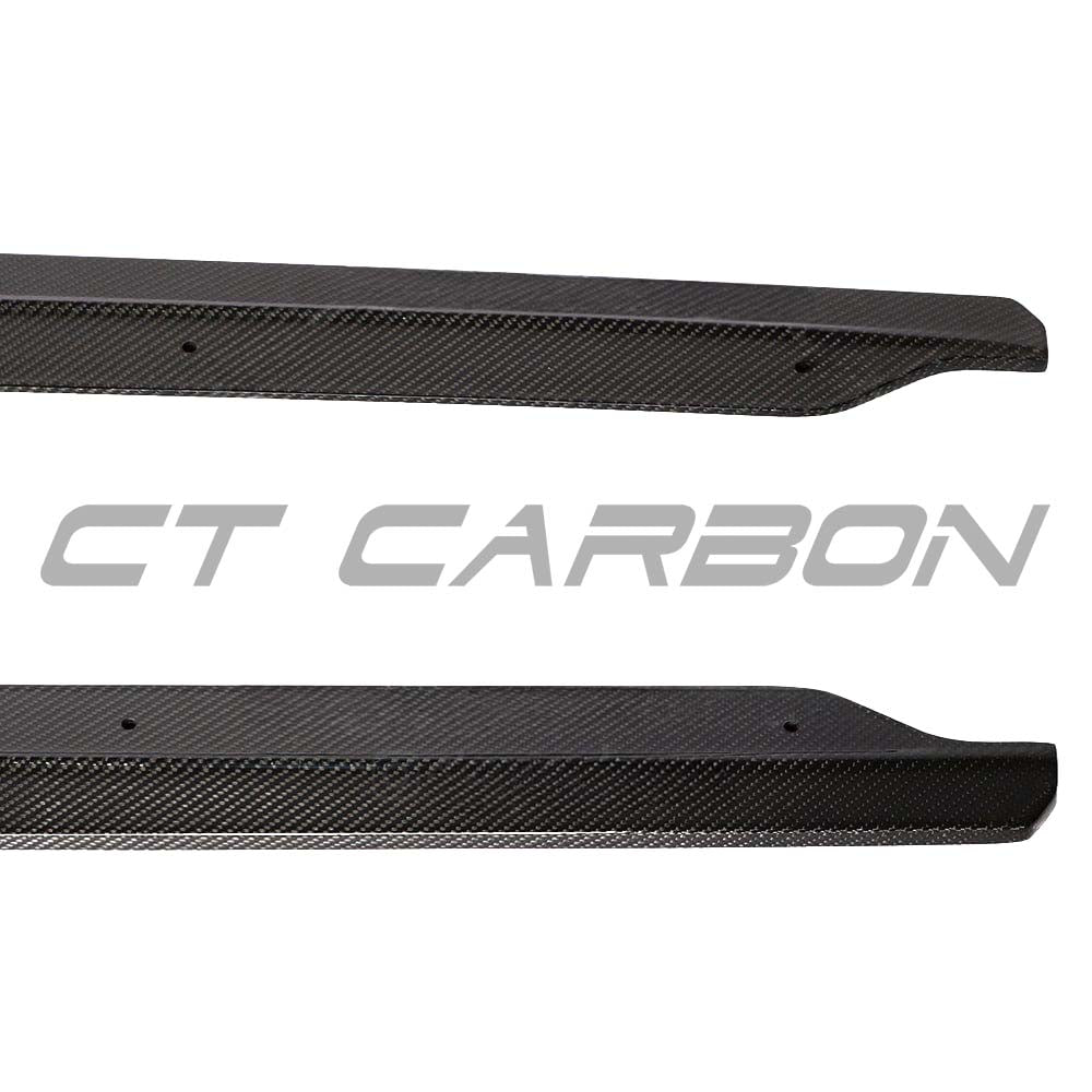AUDI R8 V10 GEN 2 CARBON FIBRE SIDE SKIRTS - CT CARBON