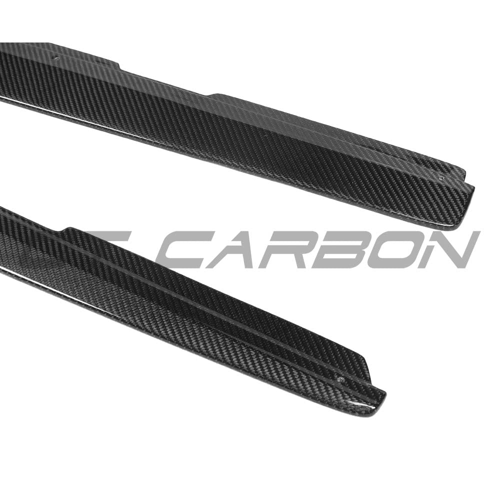 BMW 1 & 2 SERIES F20/F22/F23 CARBON FIBRE SIDE SKIRTS V1