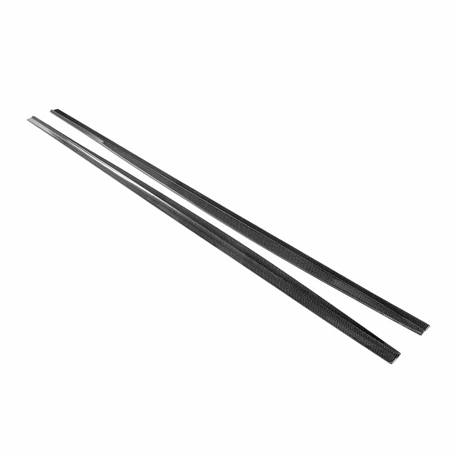 BMW F90 M5 & G30/G31 5 SERIES CARBON FIBRE SIDE SKIRTS - V1