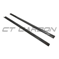 BMW M2 / M2C F87 CARBON FIBRE SIDE SKIRTS - V3