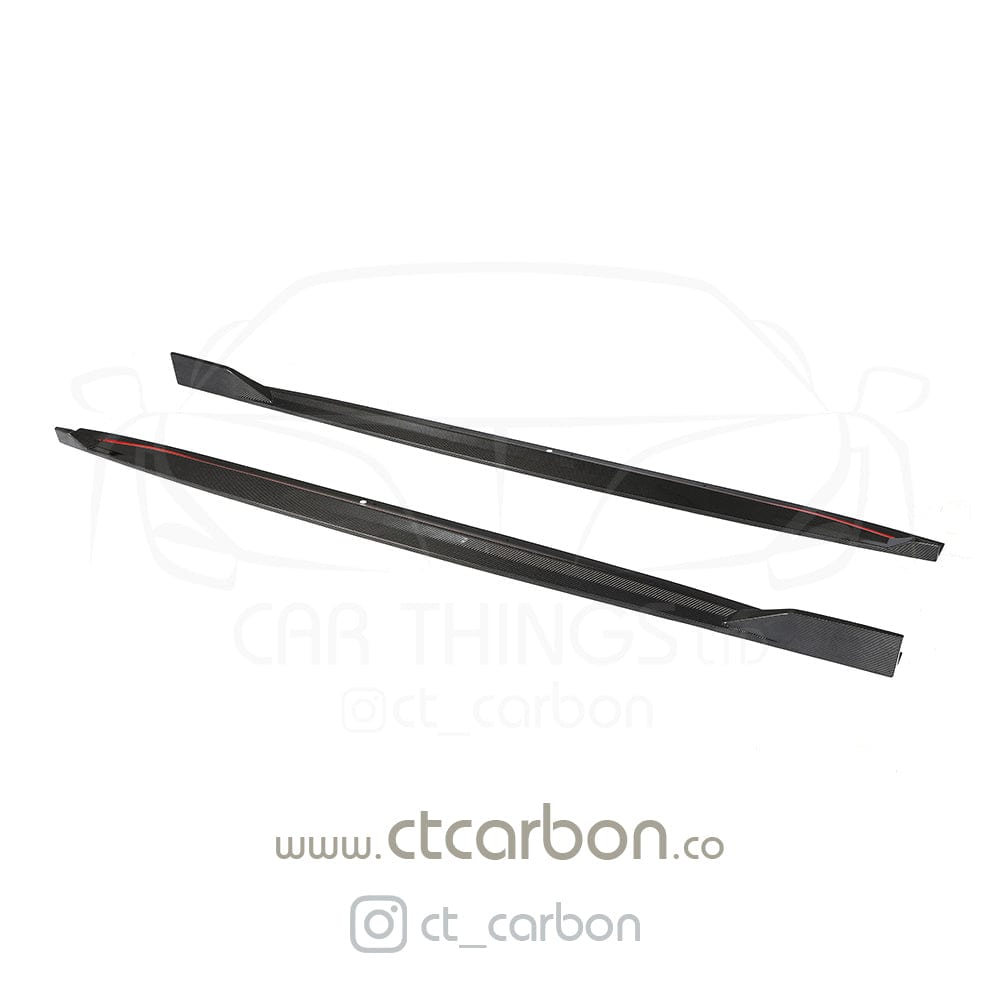 BMW X5 G05 CARBON FIBRE SIDE SKIRTS - CT DESIGN