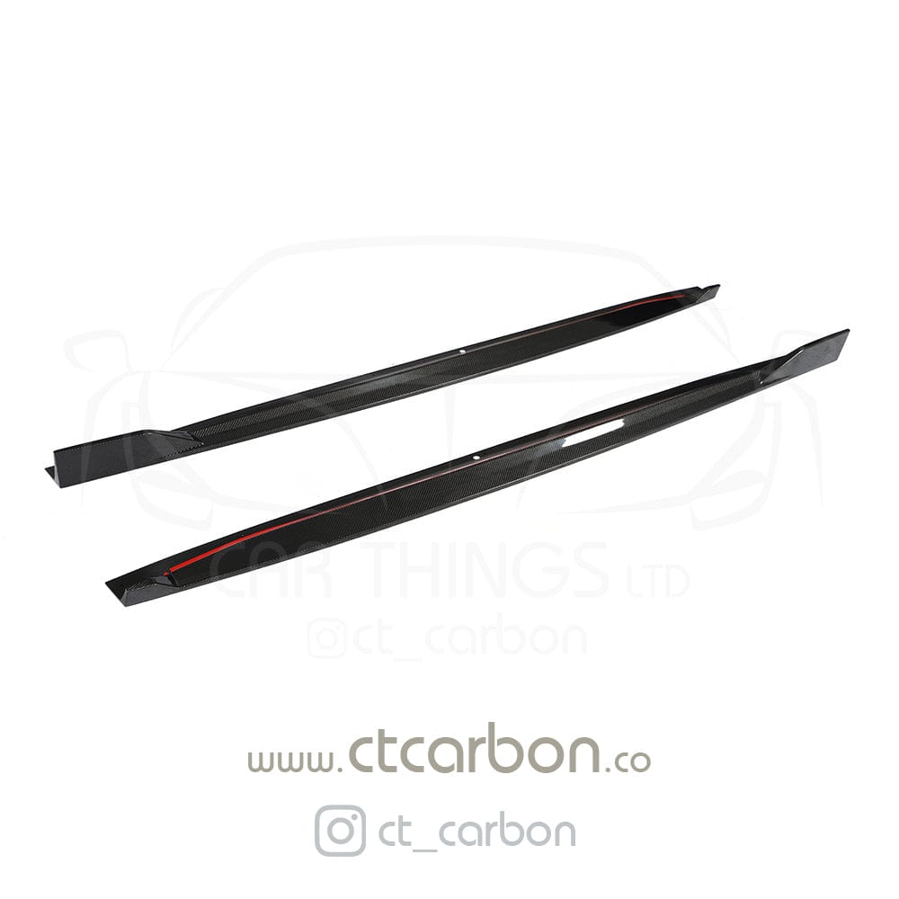 BMW X5 G05 CARBON FIBRE SIDE SKIRTS - CT DESIGN