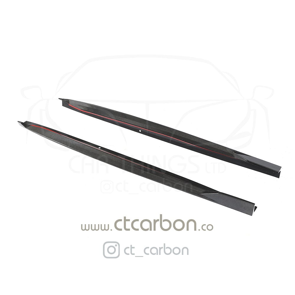 BMW X5 G05 CARBON FIBRE SIDE SKIRTS - CT DESIGN