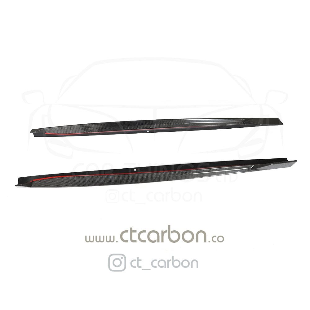 BMW X5 G05 CARBON FIBRE SIDE SKIRTS - CT DESIGN