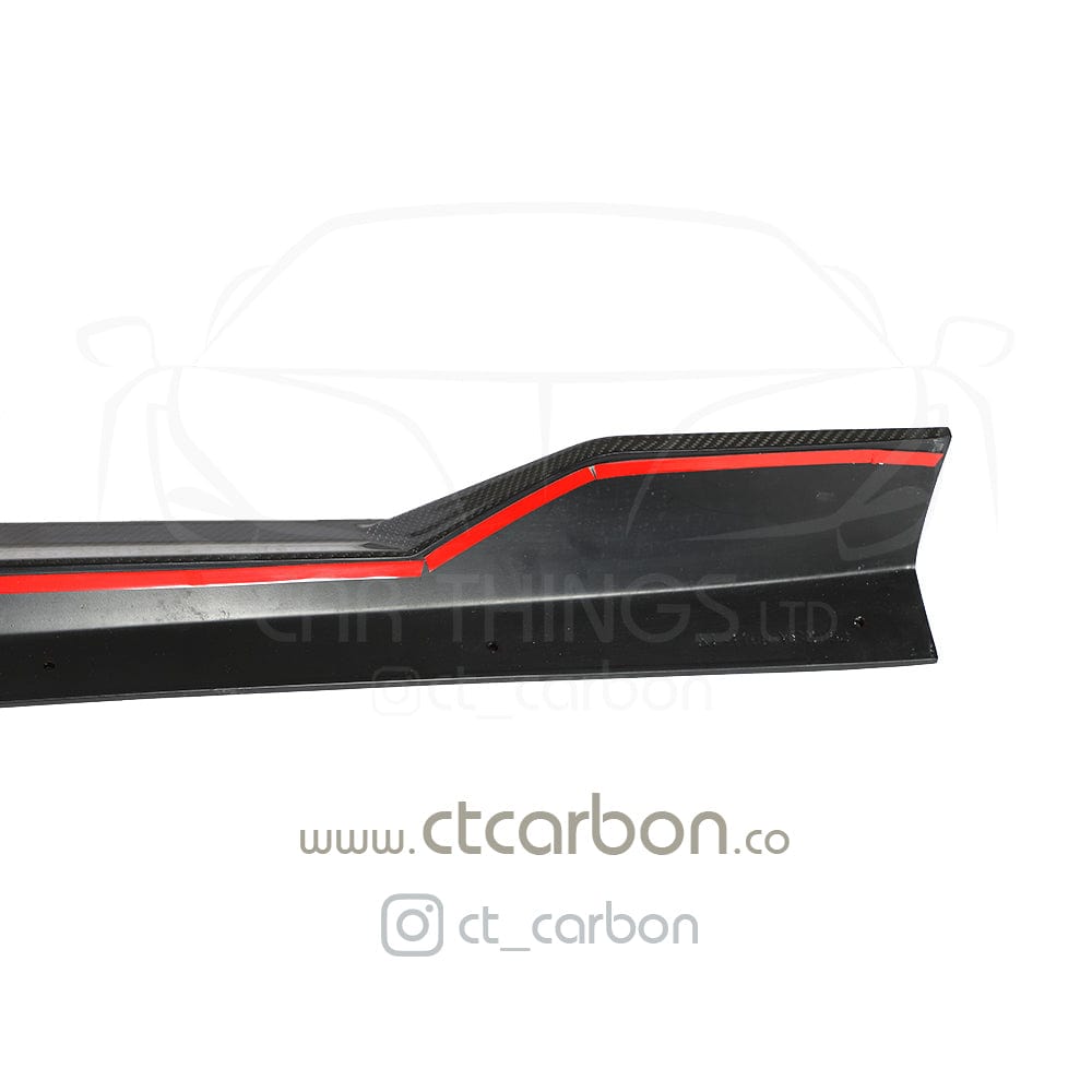BMW X5 G05 CARBON FIBRE SIDE SKIRTS - CT DESIGN