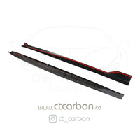 BMW X5 G05 CARBON FIBRE SIDE SKIRTS - CT DESIGN