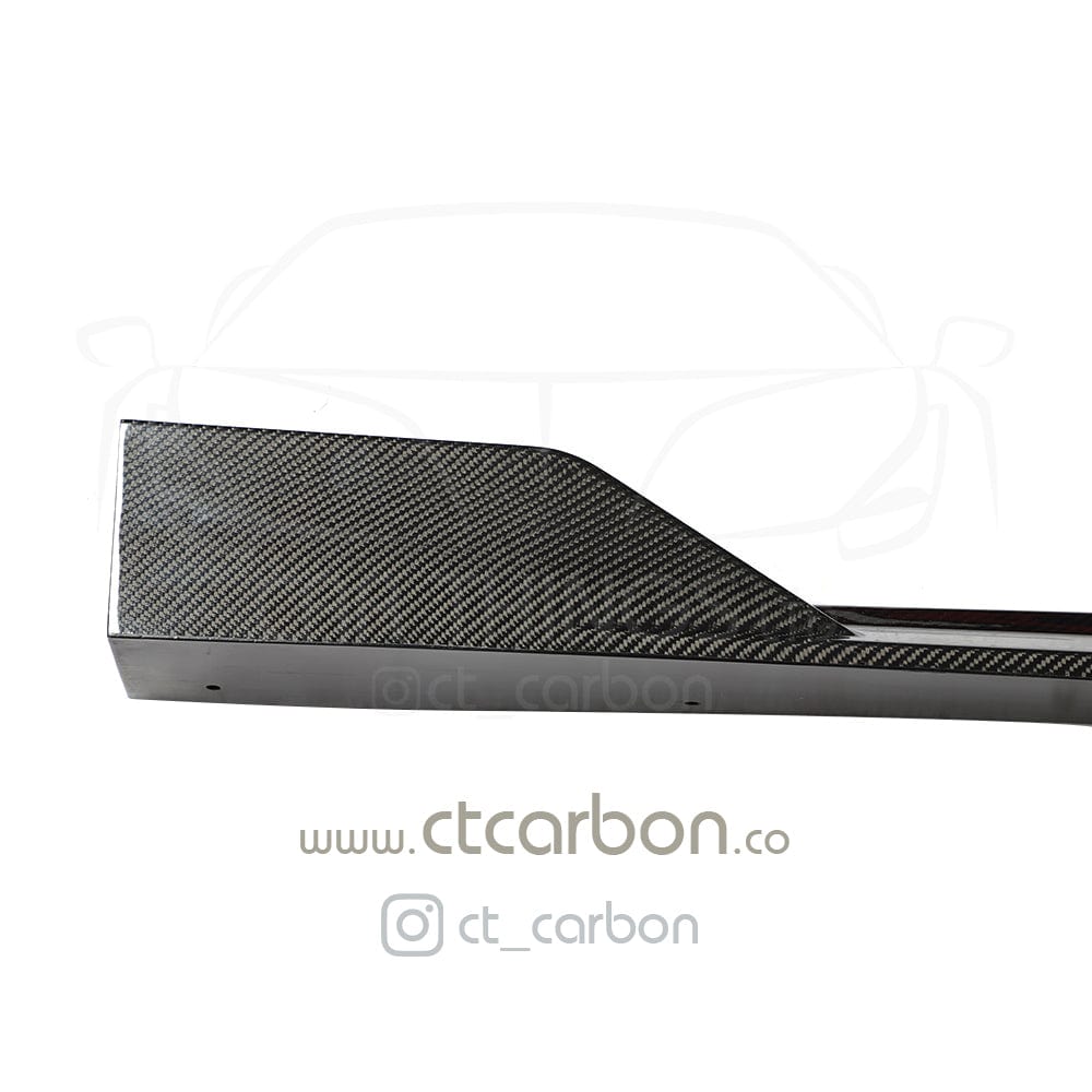 BMW X5 G05 CARBON FIBRE SIDE SKIRTS - CT DESIGN