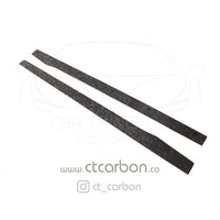 MERCEDES C63/C63S W205 COUPE & SALOON FORGED CARBON FIBRE SIDE SKIRTS - V2