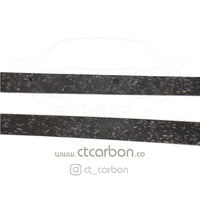 MERCEDES C63/C63S W205 COUPE & SALOON FORGED CARBON FIBRE SIDE SKIRTS - V2