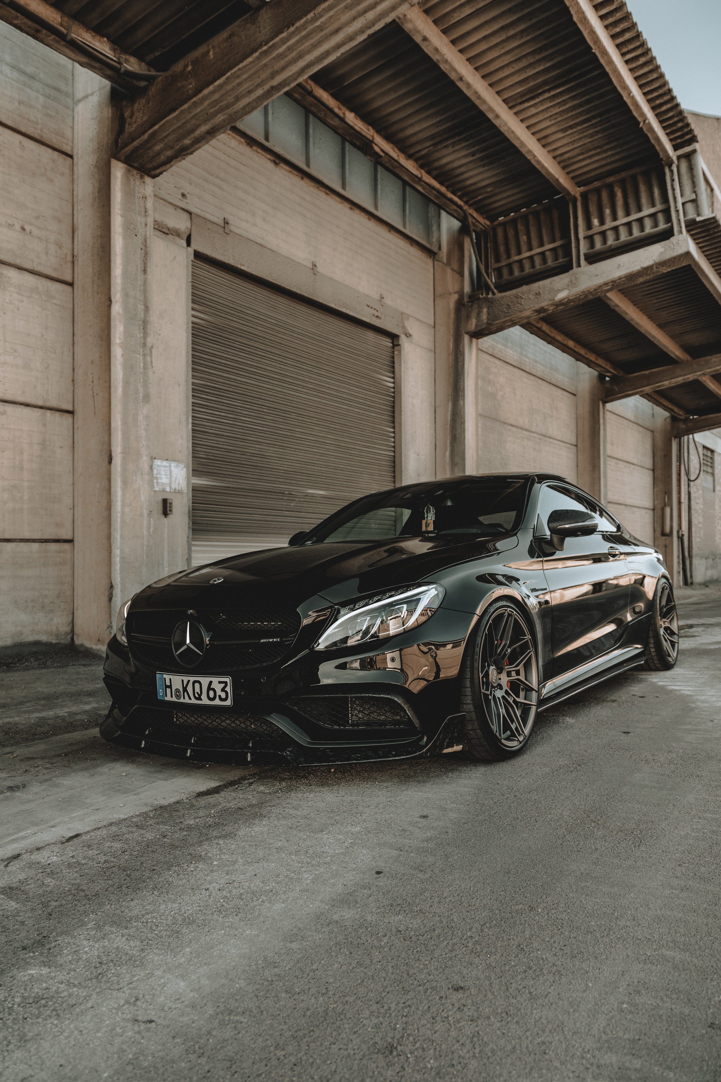 MERCEDES C63/C63S W205 COUPE & SALOON FORGED CARBON FIBRE SIDE SKIRTS - V2
