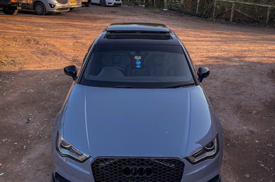 AUDI A3 S-LINE & S3 FACELIFT SALOON 8V CARBON FIBRE SPLITTER