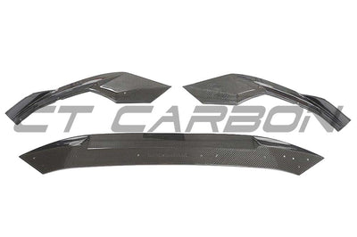 AUDI A3 S-LINE & S3 8Y 2020+ CARBON FIBRE SPLITTER - CT DESIGN