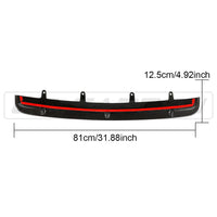 BMW F90 M5 2017+CARBON FIBRE MIDDLE SPLITTER - V6