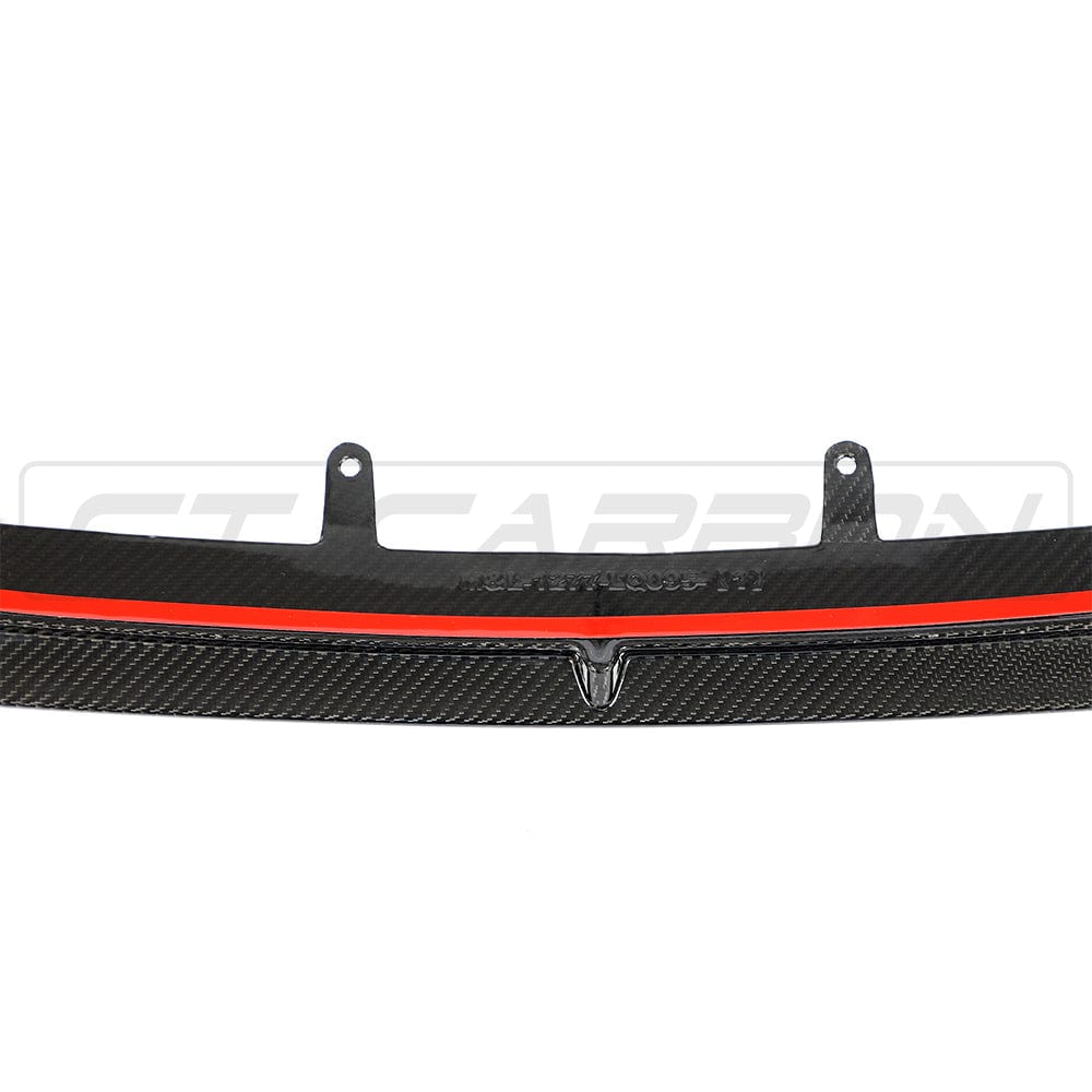 BMW F90 M5 2017+CARBON FIBRE MIDDLE SPLITTER - V6