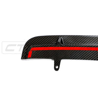 BMW F90 M5 2017+CARBON FIBRE MIDDLE SPLITTER - V6