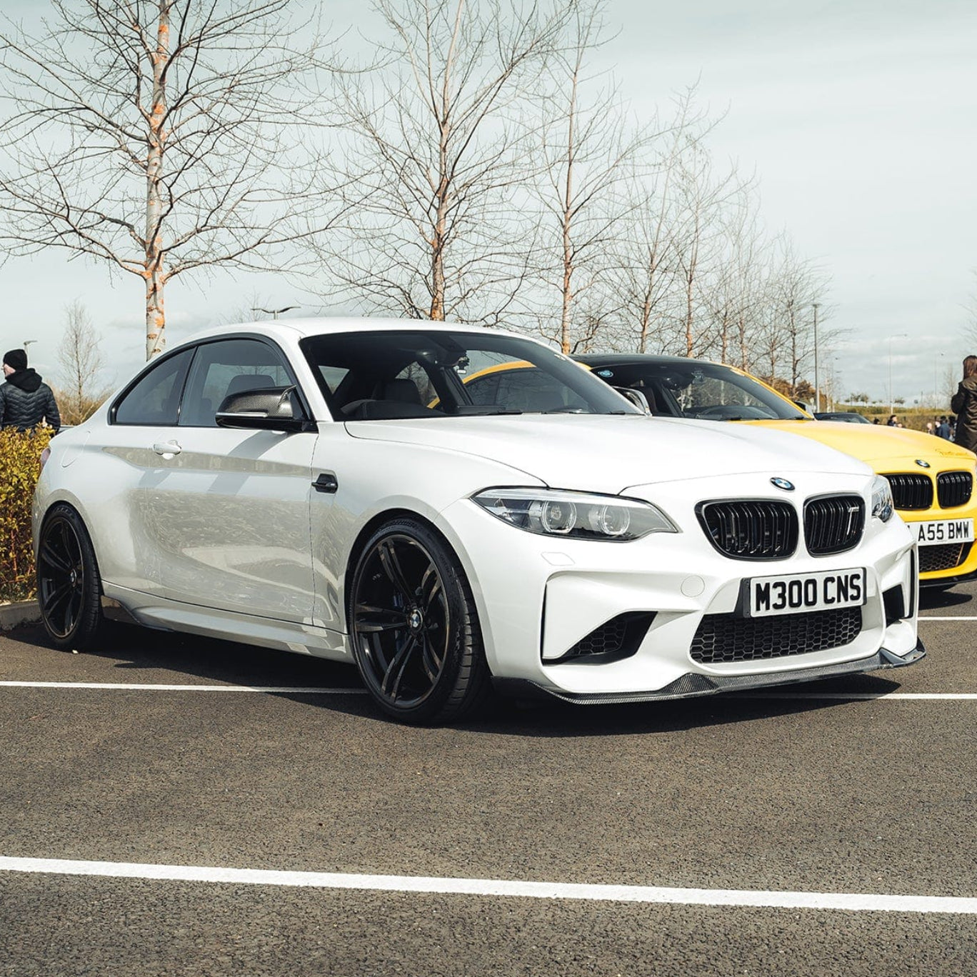 BMW M2 F87 CARBON FIBRE SPLITTER - V6