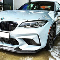 BMW M2C F87 2018-2021 CARBON FIBRE SPLITTER - V6
