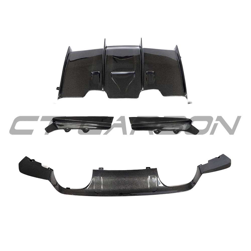 BMW M3/M4 (F80 F82 F83) CARBON FIBRE DIFFUSER - V4