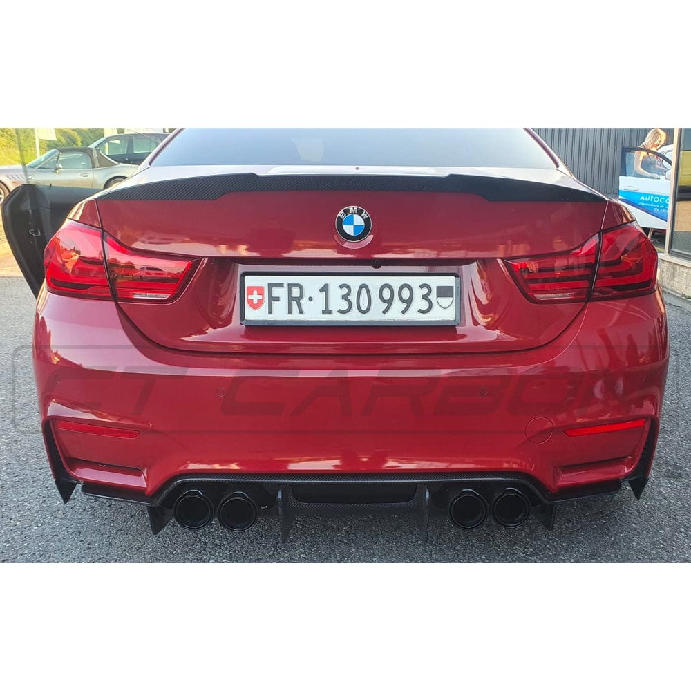 BMW M3/M4 (F80 F82 F83) CARBON FIBRE DIFFUSER - V4