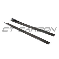 BMW M3/M4 (F80 F82 F83) 2014-2020 CARBON FIBRE SIDE SKIRTS - V2