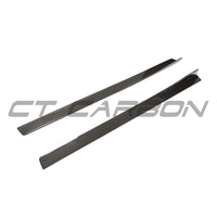 BMW M3/M4 (F80 F82 F83) 2014-2020 CARBON FIBRE SIDE SKIRTS - V2