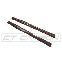 BMW M4 (F82 F83) CARBON FIBRE SIDE SKIRTS - PS STYLE