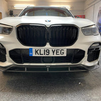 BMW X5 G05 PRE LCI CARBON FIBRE SPLITTER - CT DESIGN