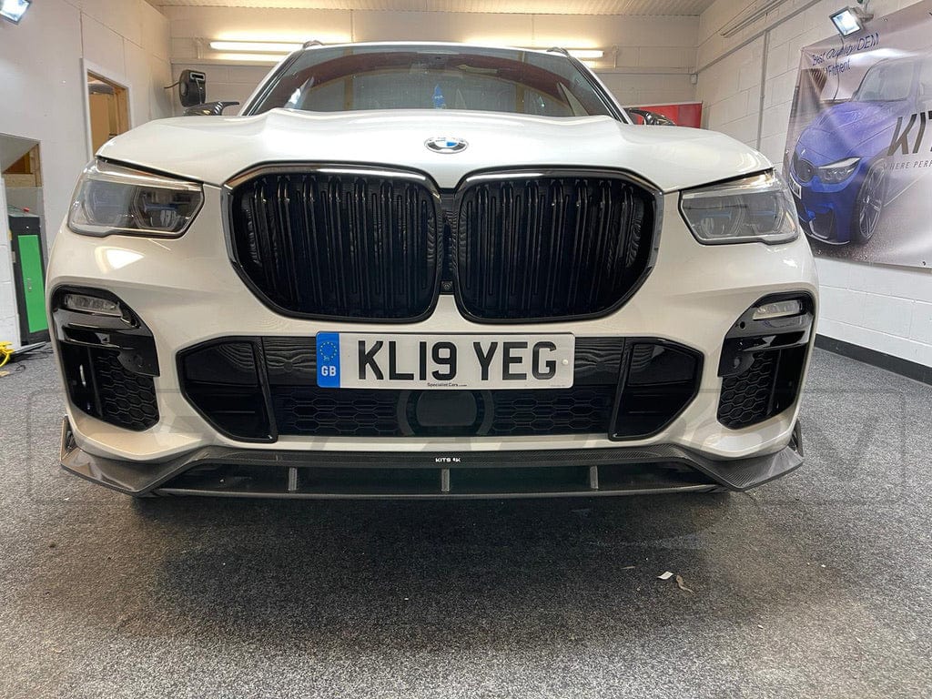 BMW X5 G05 PRE LCI CARBON FIBRE SPLITTER - CT DESIGN