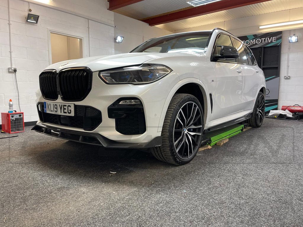 BMW X5 G05 PRE LCI CARBON FIBRE SPLITTER - CT DESIGN