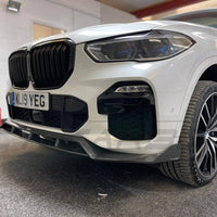 BMW X5 G05 PRE LCI CARBON FIBRE SPLITTER - CT DESIGN