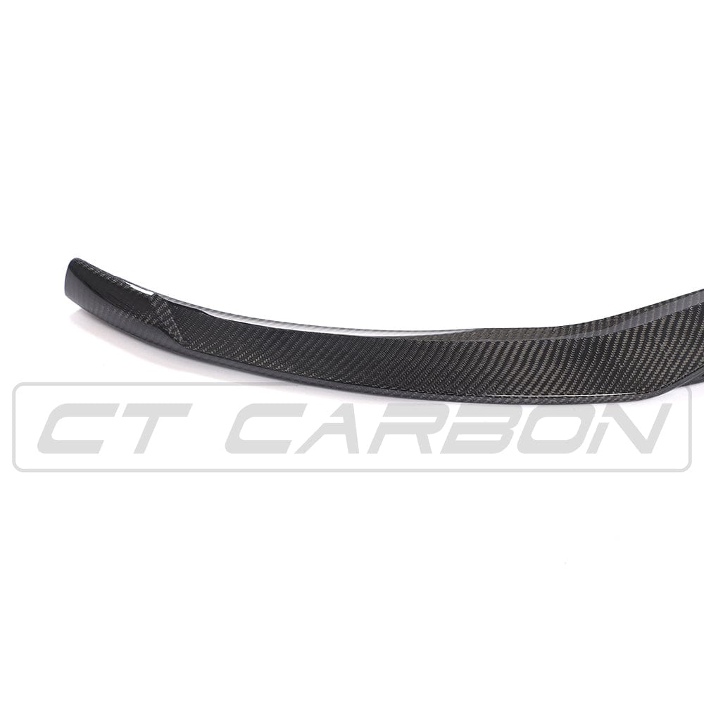 MERCEDES C43 & C CLASS W205 FACELIFT CARBON FIBRE SPLITTER - V1