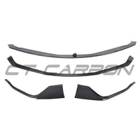 TOYOTA SUPRA 2019+ A90 CARBON FIBRE SPLITTER - V2