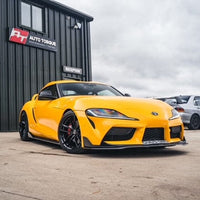 TOYOTA SUPRA 2019+ A90 CARBON FIBRE SPLITTER - V1