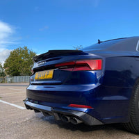AUDI A5/S5 B9 COUPE 2017-2021 CARBON FIBRE SPOILER - V1