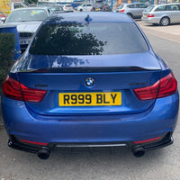 BMW F32 4 SERIES CARBON FIBRE SPOILER - V2
