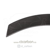 TOYOTA SUPRA 2019+ A90 CARBON FIBRE SPOILER - V1