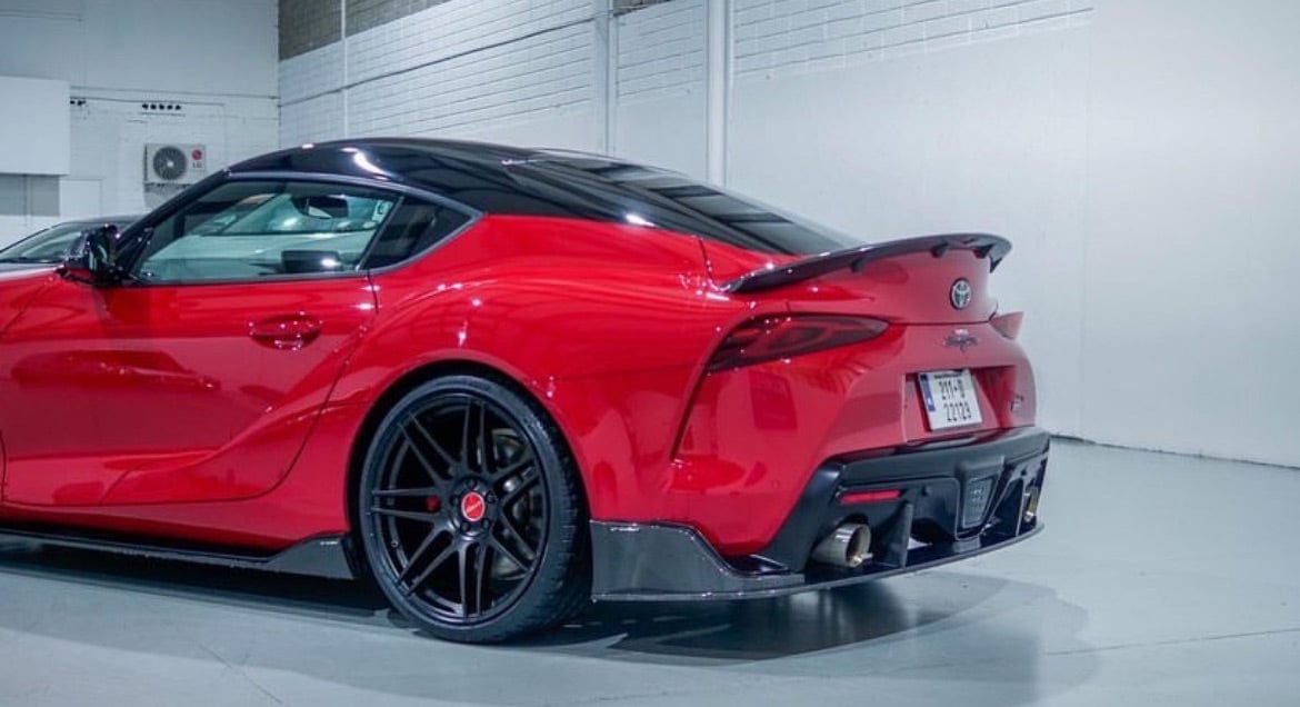TOYOTA SUPRA 2019+ A90 CARBON FIBRE SPOILER - V1
