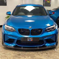 BMW M2 F87 N55(OG) 2015-2017 CARBON FIBRE SPLITTER - V5