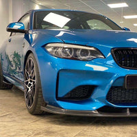 BMW M2 F87 N55(OG) 2015-2017 CARBON FIBRE SPLITTER - V5