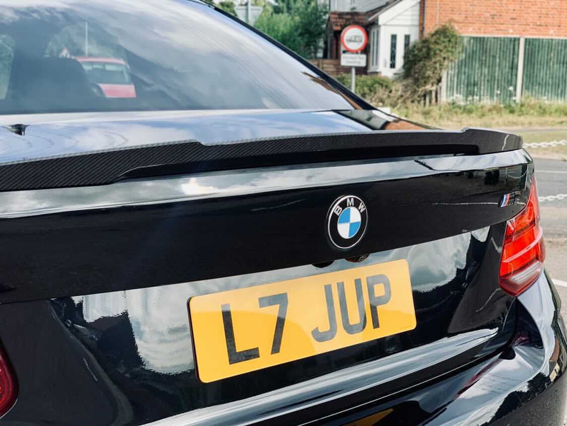 BMW M2 / M2C F87 & F22 2 SERIES CARBON FIBRE SPOILER - V6