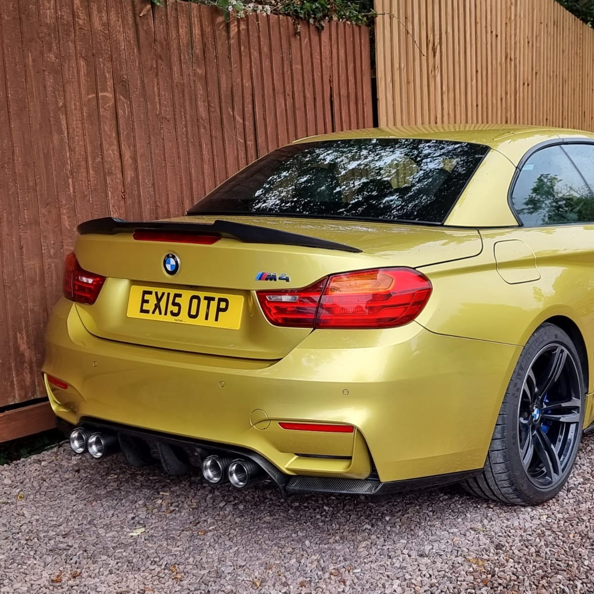 BMW M4 F83 & F33 4 SERIES CARBON FIBRE SPOILER - V3